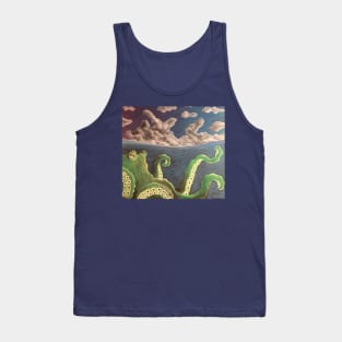 Gorgeous Giant Green Octo Tank Top